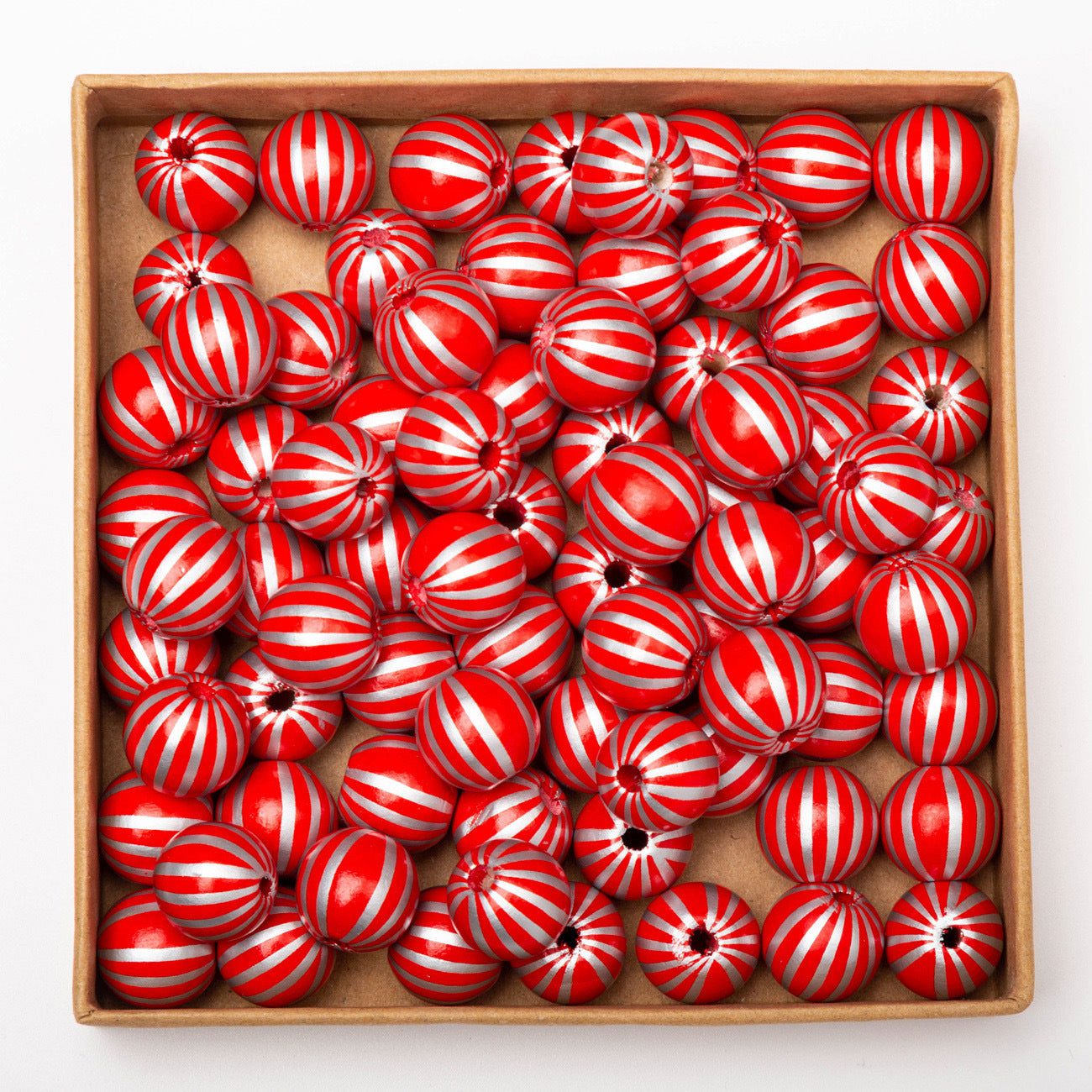Cuentas de borde de hilo de navidad al por mayor 10pcs